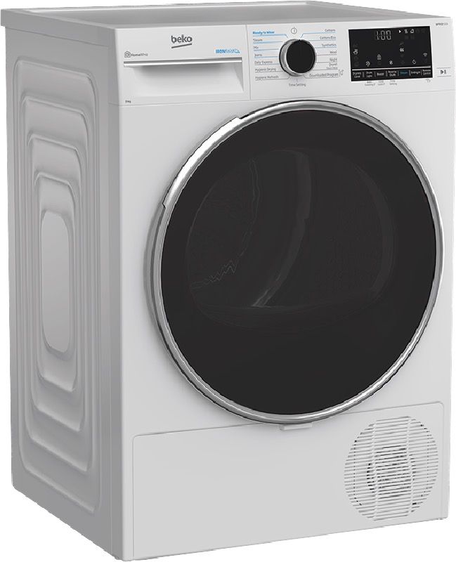 Beko - 8kg Heat Pump Dryer - BDPB802SW