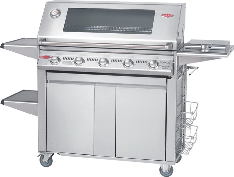 Beefeater - Signature 3000S 166cm 5-Burner BBQ - Stainless Steel - BS19640
