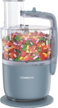 Kenwood - MultiPro Go Food Processor - Storm Blue - FDP22130GY