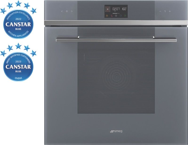 Smeg - 60cm Built-In Pyrolytic Oven - Silver - SOPA6102TS