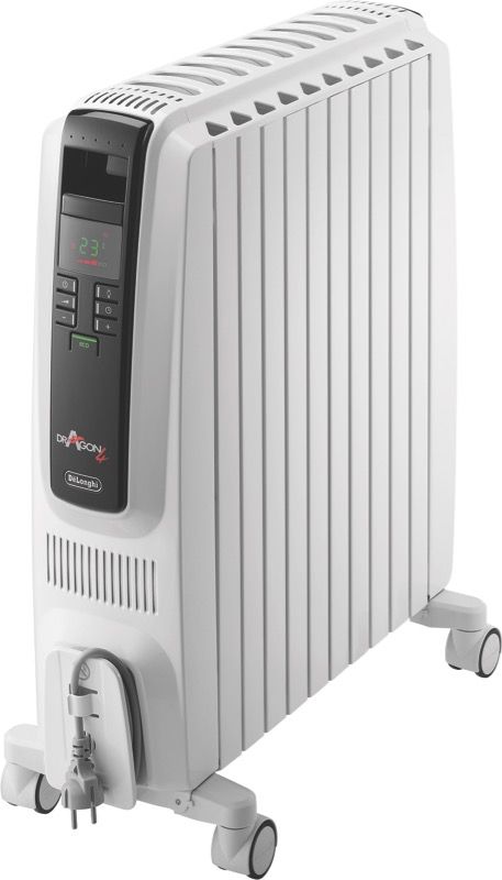 DeLonghi - Dragon 4 Digital 2400W Oil Column Heater - TRD42400ET