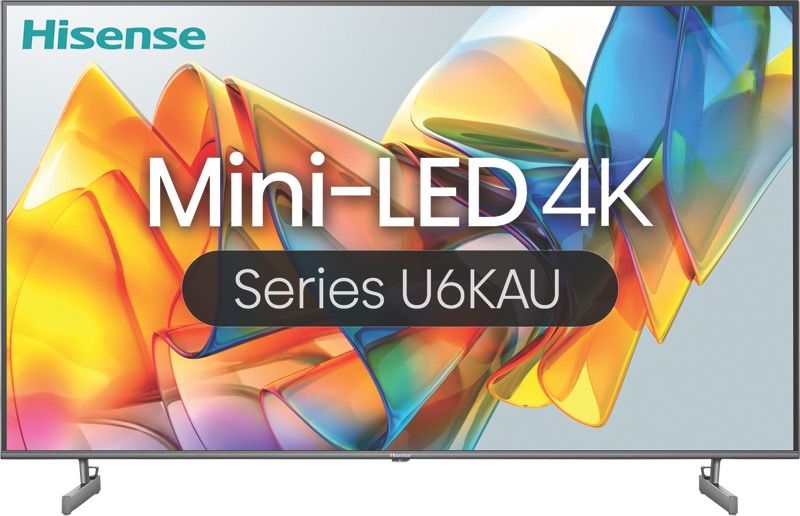 Hisense - 55” U6KAU 4K Smart Mini-LED QLED TV - 55U6KAU
