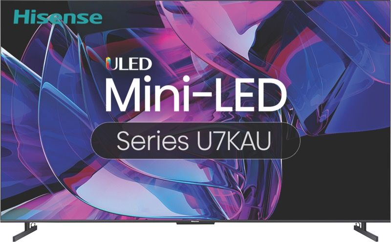 Hisense - 85” U7KAU 4K Smart Mini-LED QLED TV - 85U7KAU