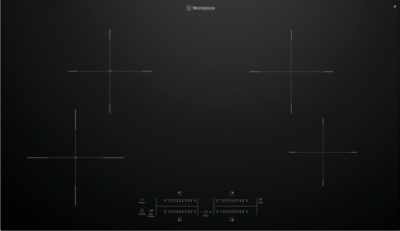 Westinghouse - 90cm Induction Cooktop - Black - WHI943BD