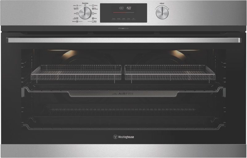 Westinghouse - 90cm Pyrolytic Built-In Oven - Stainless Steel - WVEP9716SD