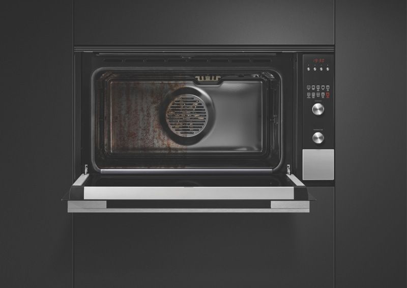  - 90cm Built-in Pyrolytic Oven - Brushed Stainless Steel - OB90S9MEPX3