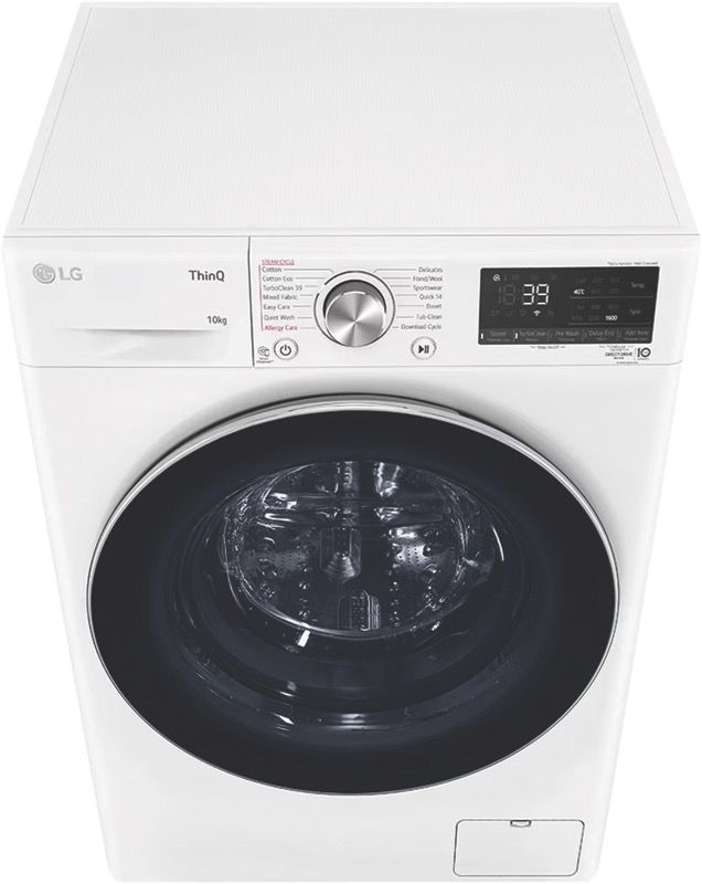 LG - 10kg Front Load Washing Machine - WV9-1610W