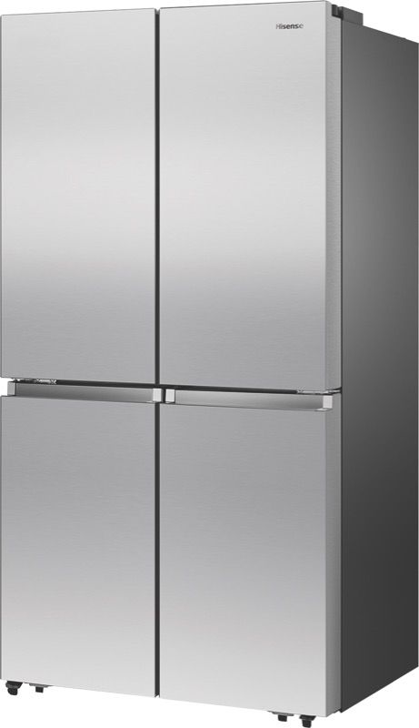 Hisense - 610L Quad Door Fridge - Stainless Steel - HRCD610TS